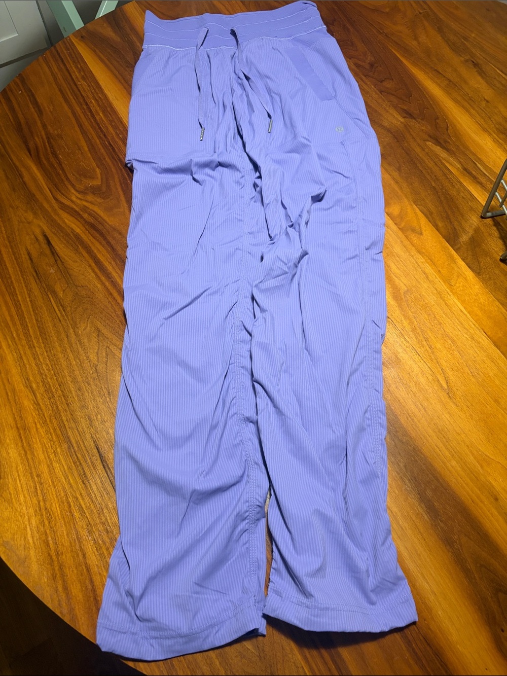 lululemon athletica Lavender Drawstring Joggers- size 2